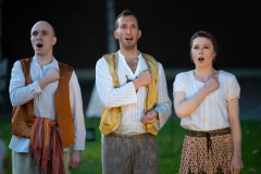 Joey Kelly, Adam Roper, Jena Viemeister. The Comedy of Errors (Experience Theatre ProjectCasey Campbell Photography.