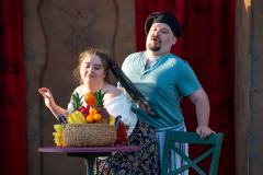 Bobbi Kaye Kupfner, Steven Grawrock. The Comedy of Errors (Experience Theatre ProjectCasey Campbell Photography.